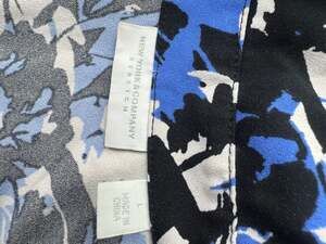 New York & Company Stretch Sleeveless Floral Romper with Matching Tie Belt